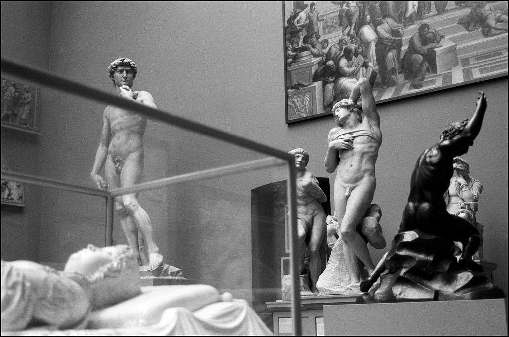 The sculpture gallery Victoria and Albert Museum London